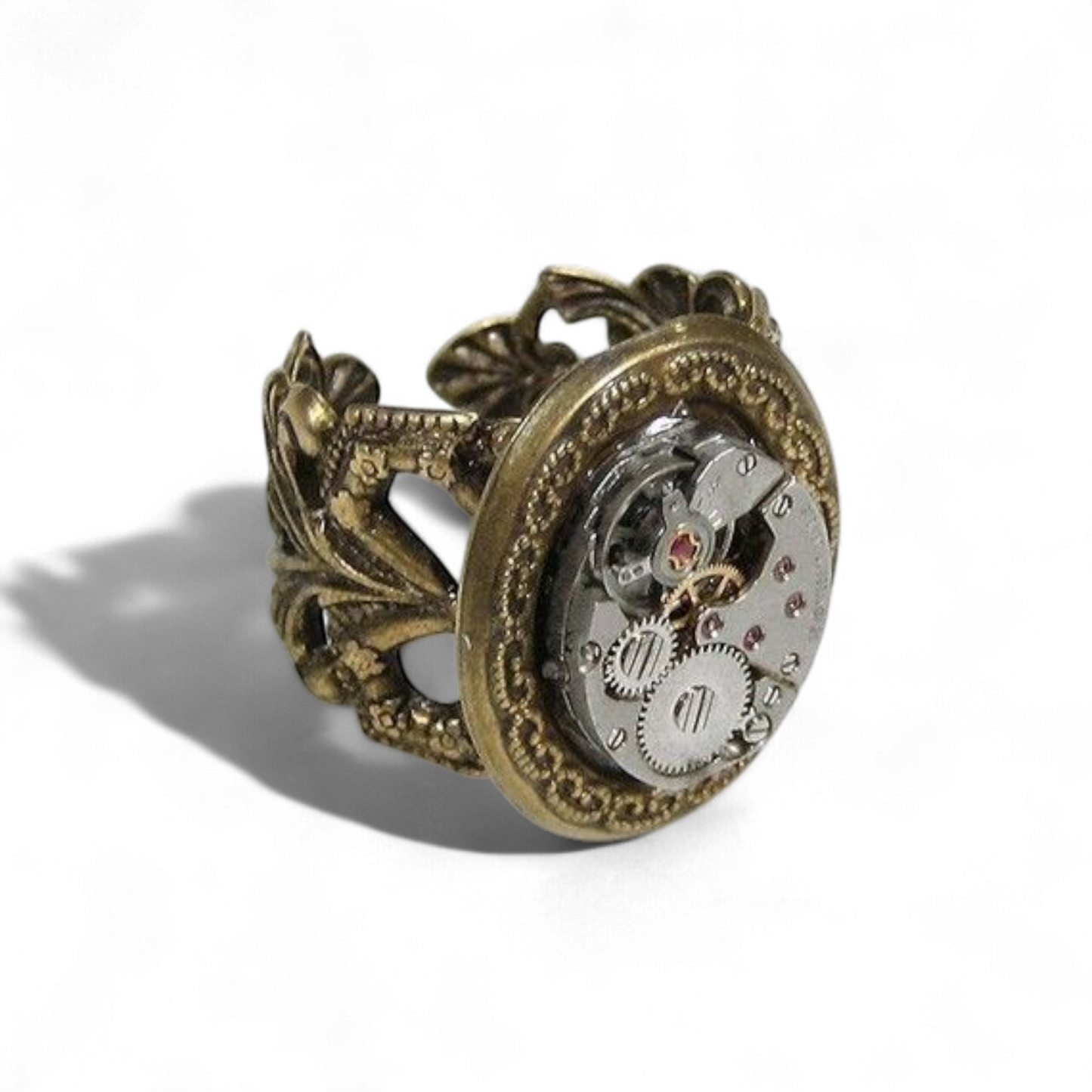 Rannekello sormus vintage steampunk
