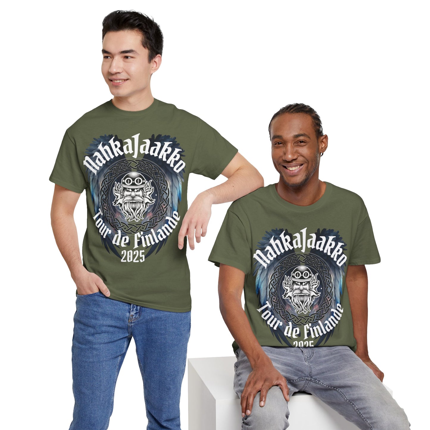 NahkaJaakko Support – pohjoisen mytologian unisex-paita