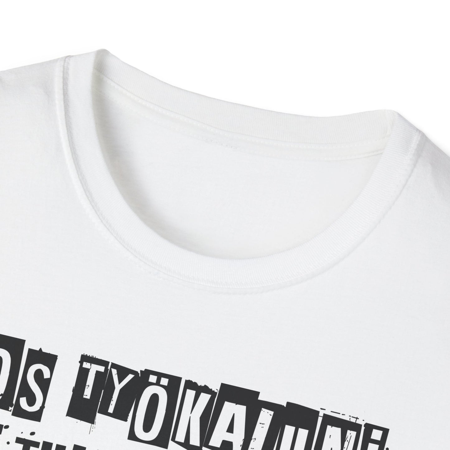 T-Paita - jos työkaluni ei voi tulla, minä en tule, ompelukone