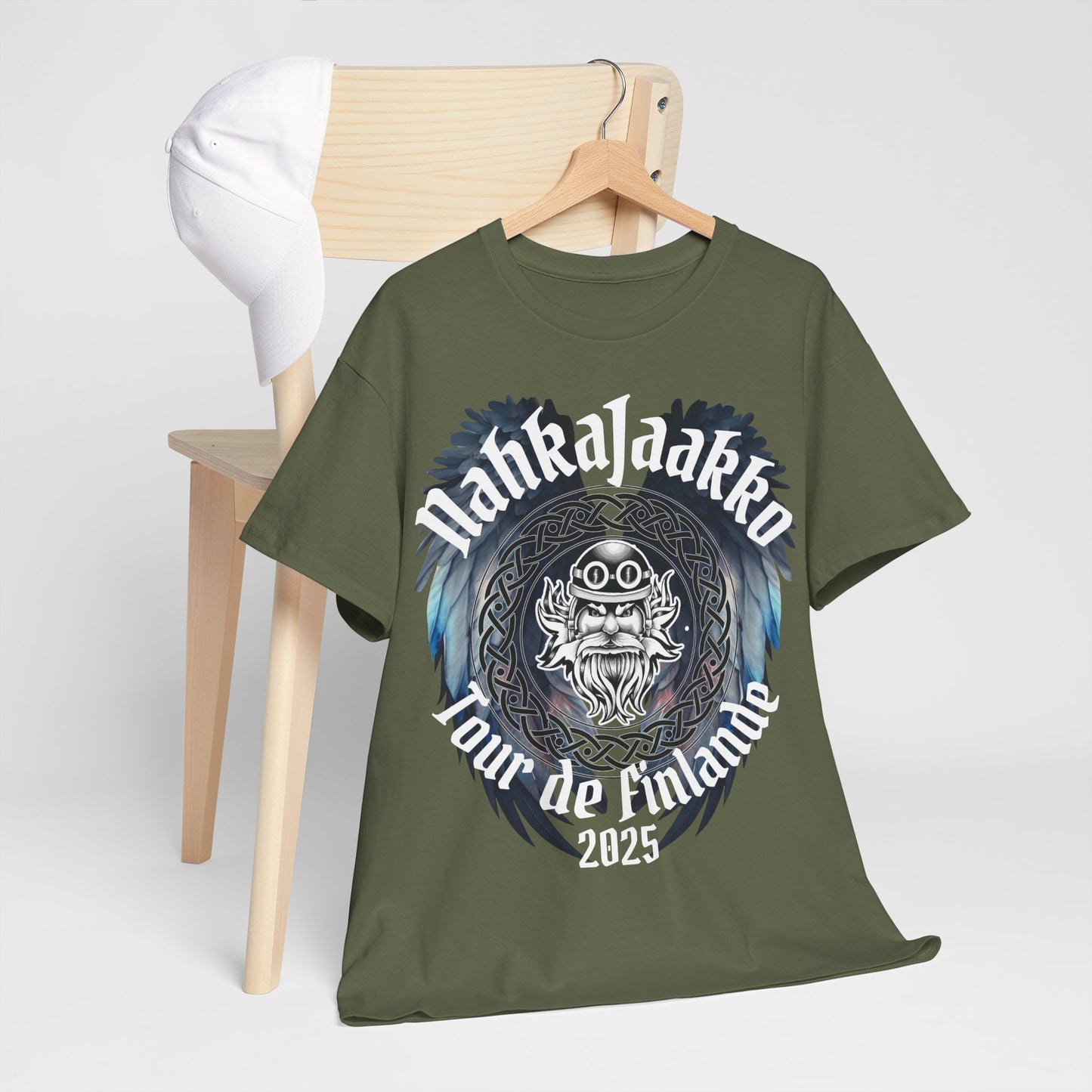 NahkaJaakko Support – pohjoisen mytologian unisex-paita
