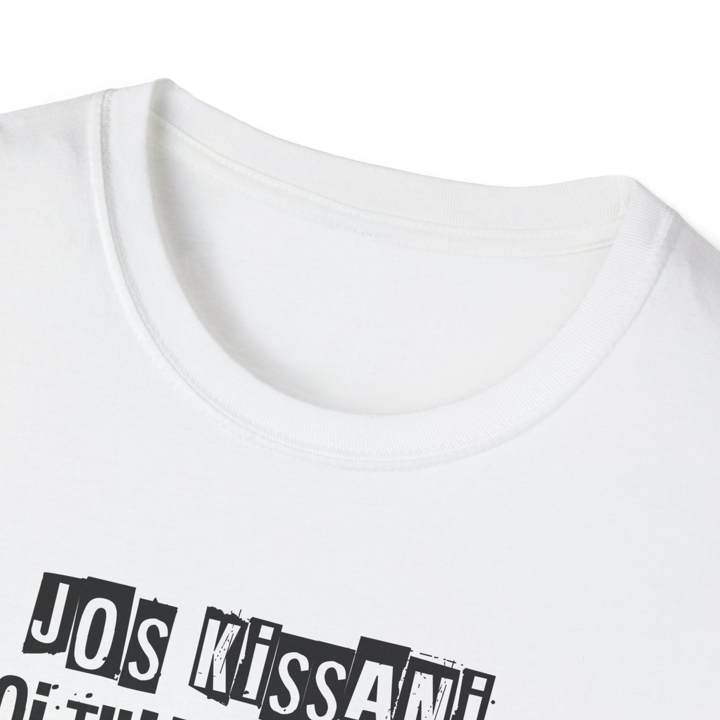 T-Paita - jos kissani ei voi tulla, minä en tule, musta kissa pahvilaatikossa