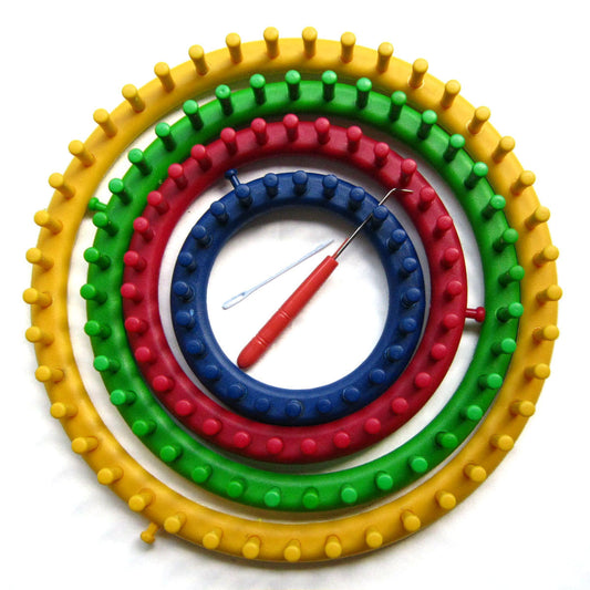 Set round castle knitting device hat simple knitting tool käsityöpaketti kutomiseet apuväline