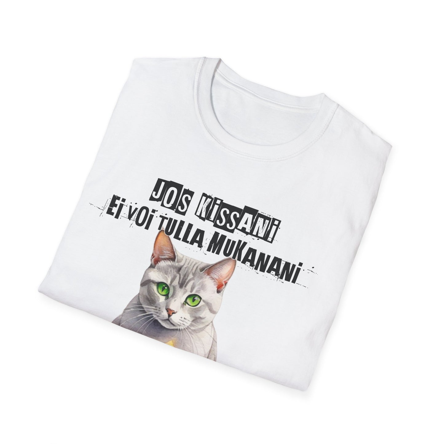 T-Paita - jos kissani ei voi tulla, minä en tule, burmilla