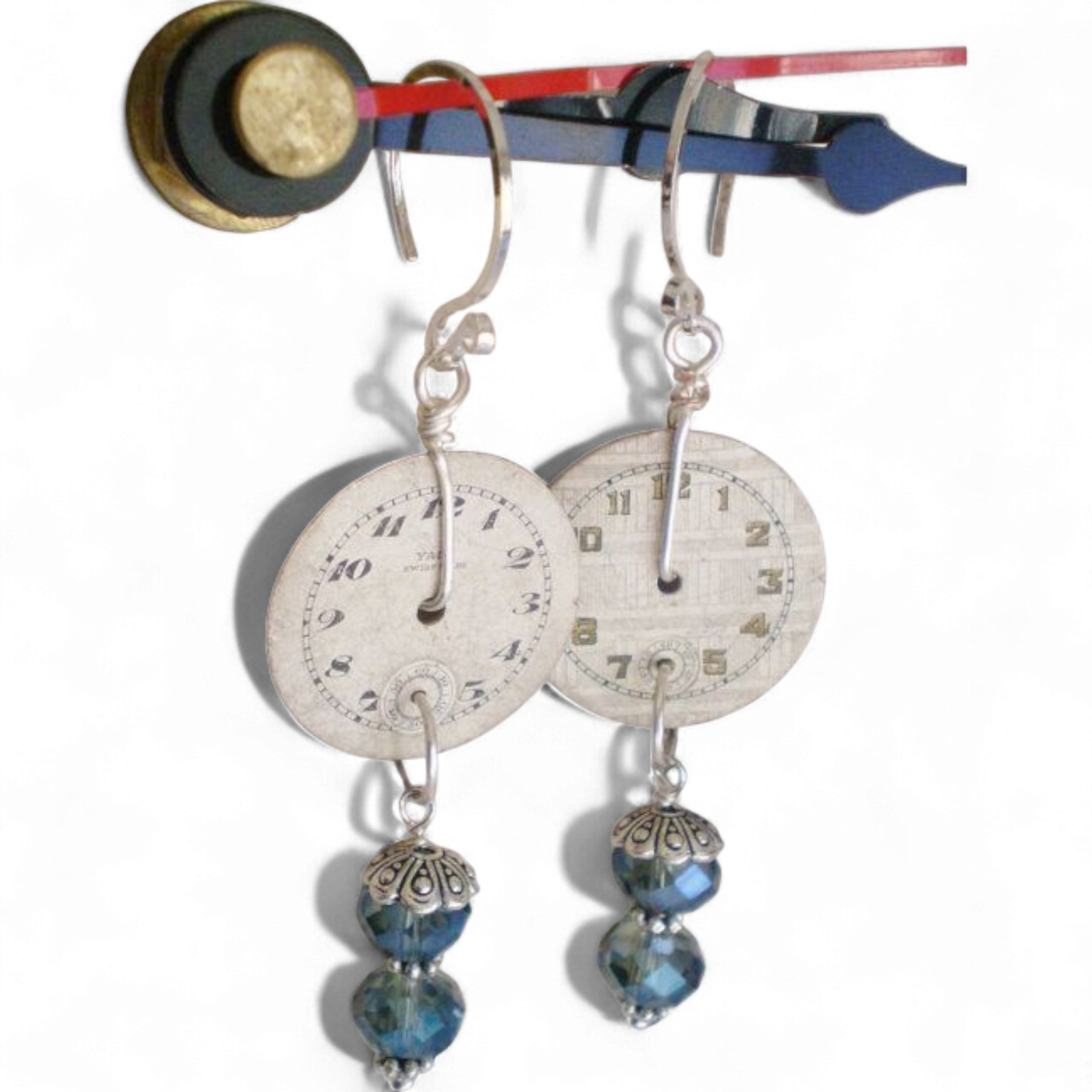 1 kpl - Rannekello korvakorut vintage steampunk - ei parii