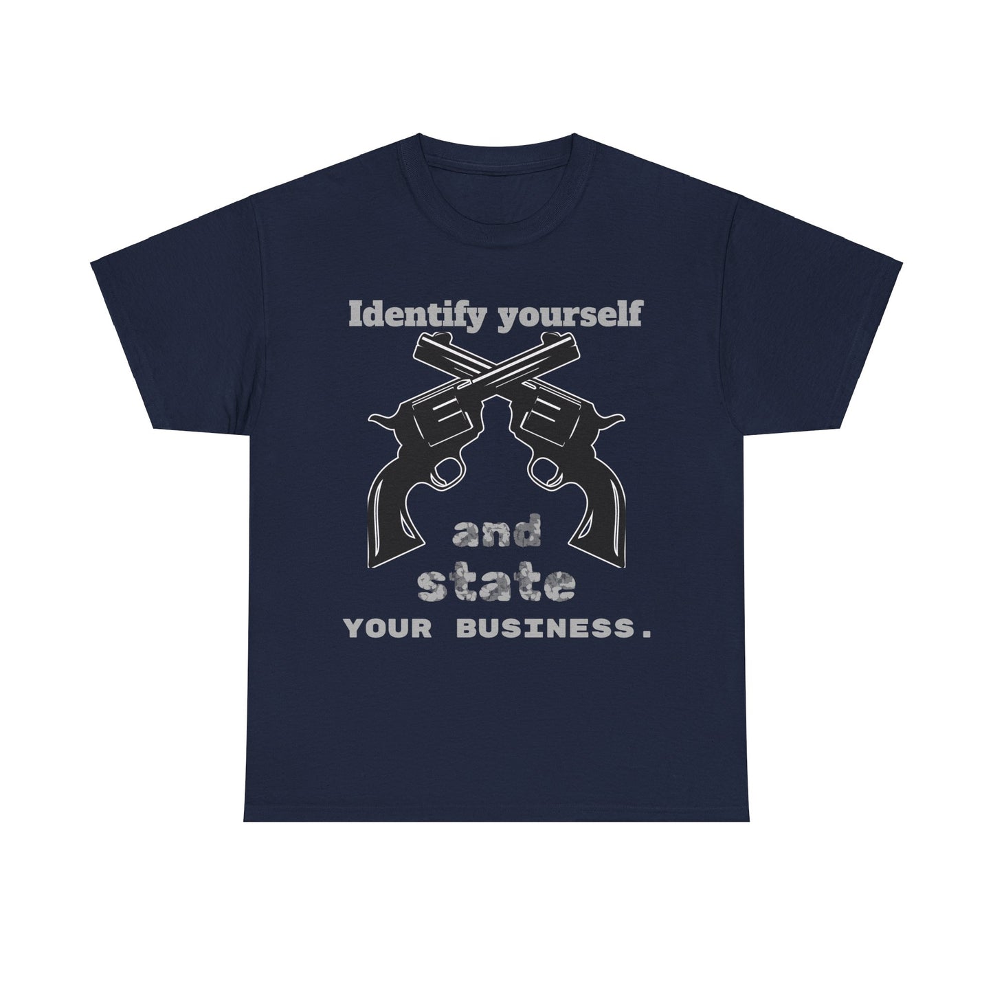 Unisex thick t-shirt - identify