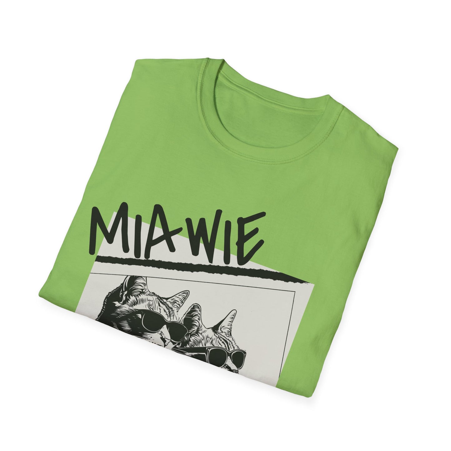 Pehmee ja Monikäyttönen T-Paita - MIAWIE