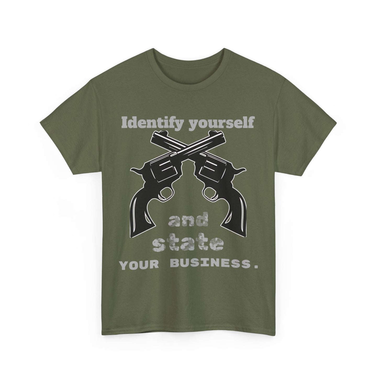 Unisex thick t-shirt - identify
