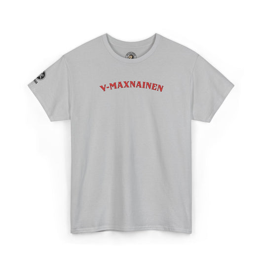 v-maxnainen Graphic Tee — Retro Script biker Lover T-Shirt