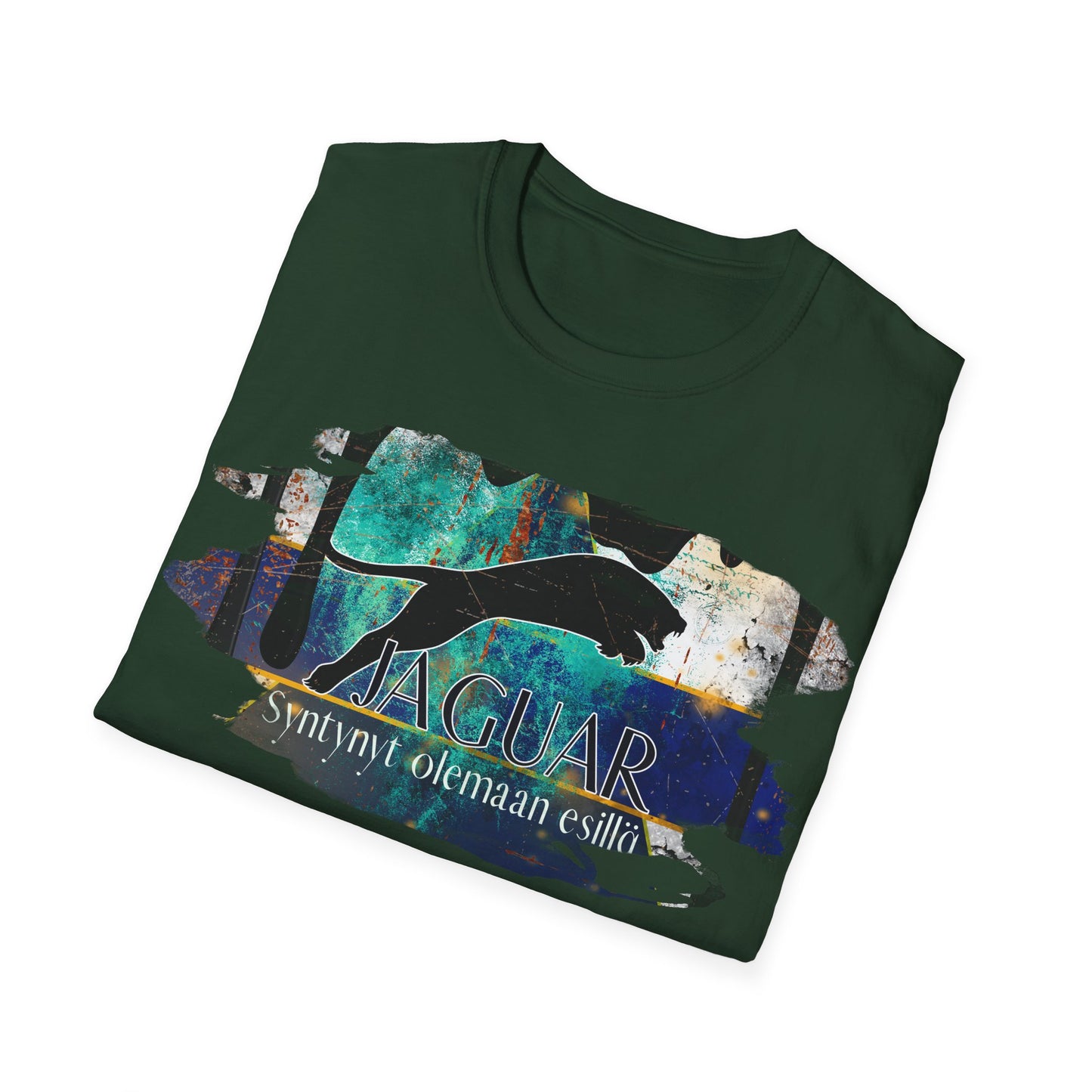 Monikäyttönen T-Paita -jaguar