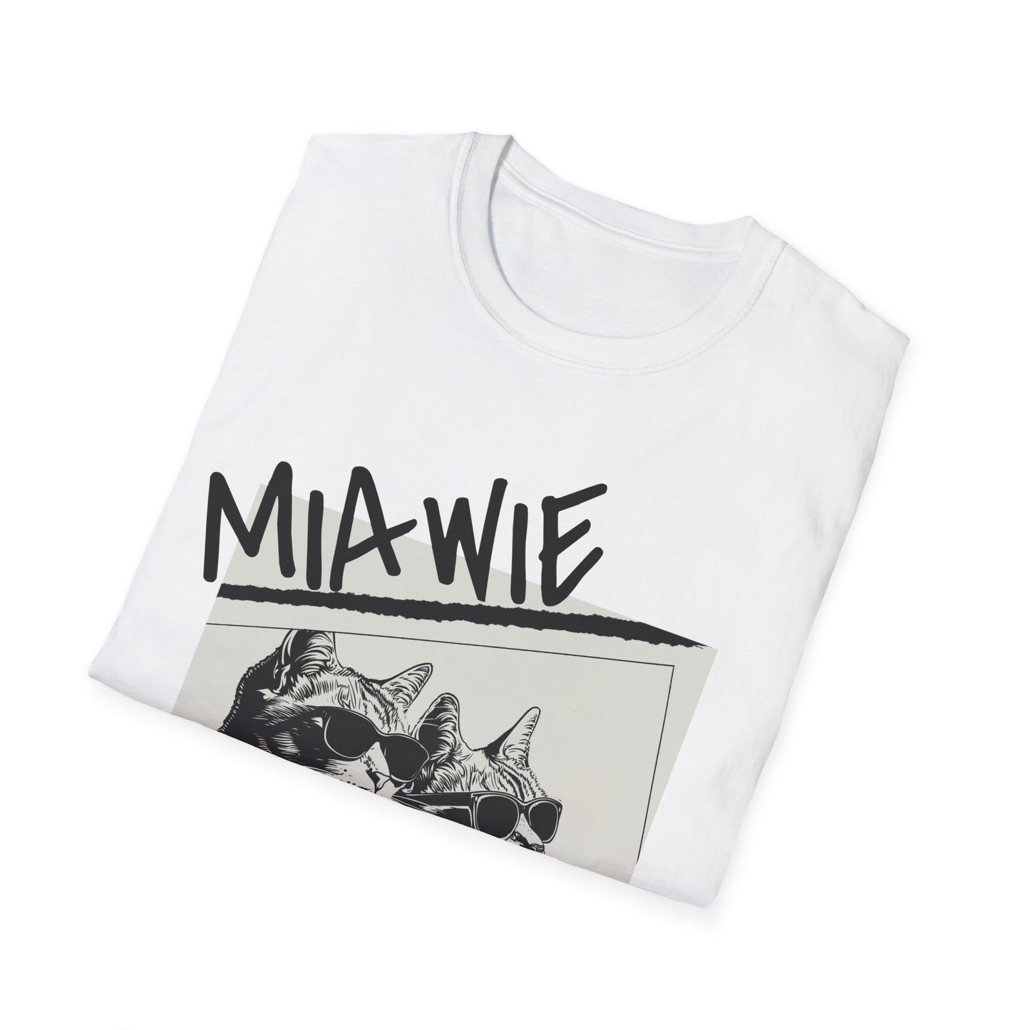Pehmee ja Monikäyttönen T-Paita - MIAWIE