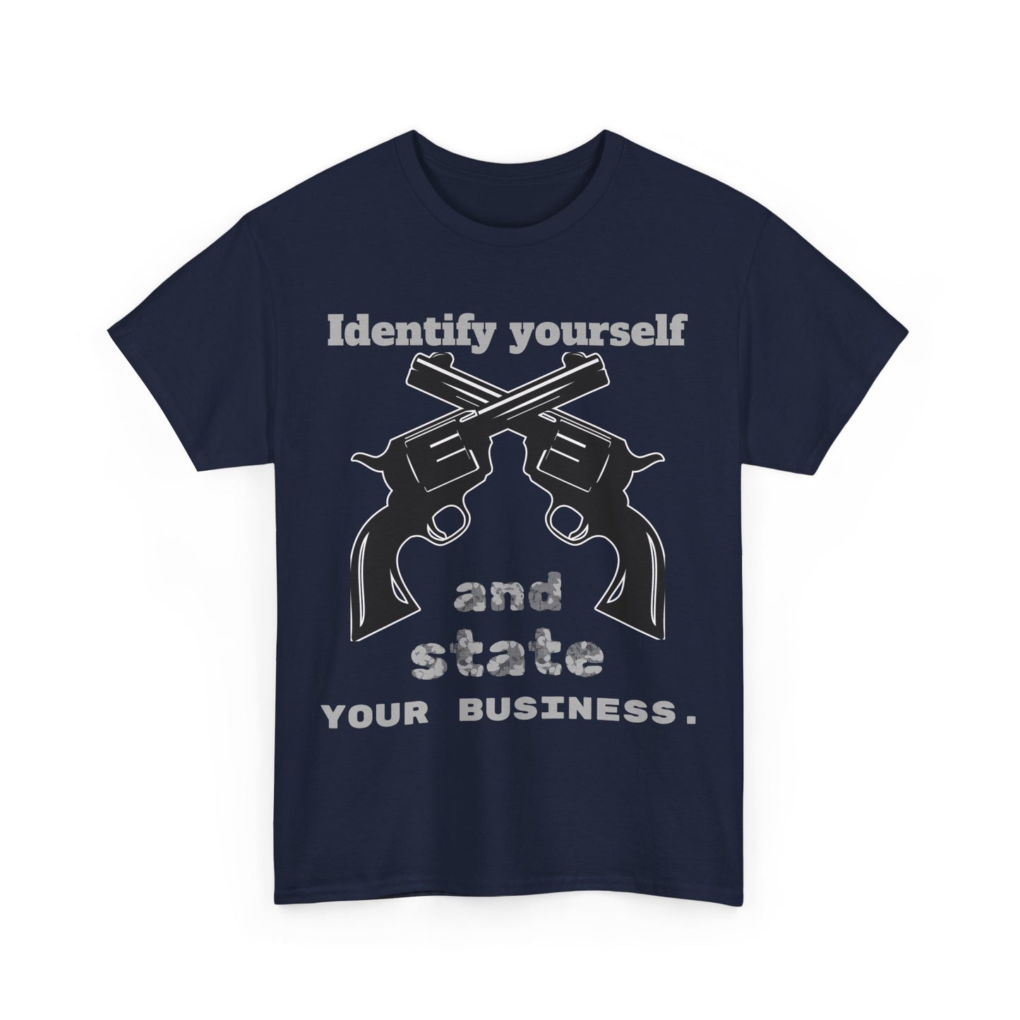Unisex thick t-shirt - identify