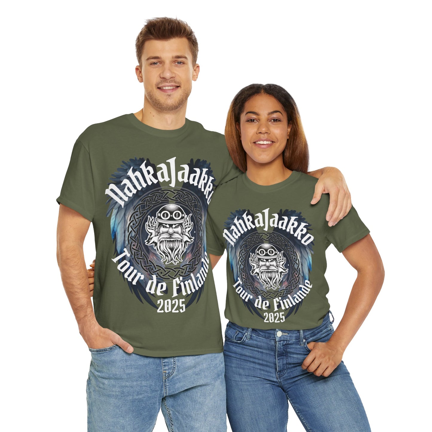 NahkaJaakko Support – pohjoisen mytologian unisex-paita