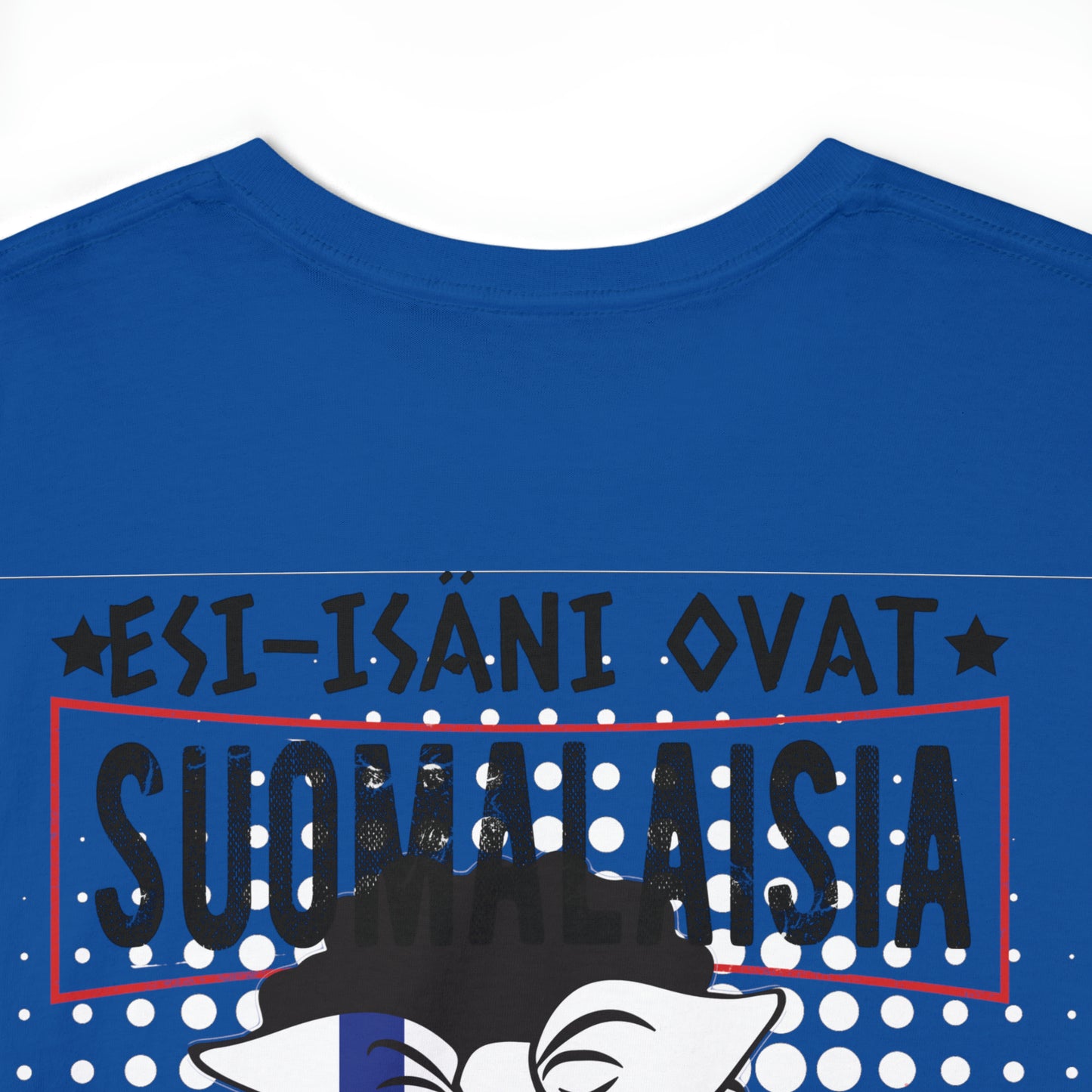 Unisex paksu puuvillainen t-paita - esi-isäni ovat suomalaisia