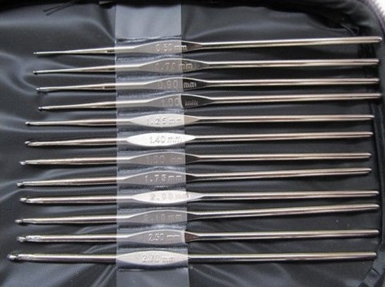 Knitting tool sweater needle metal crochet käsityöpaketti virkkuukoukkusetti