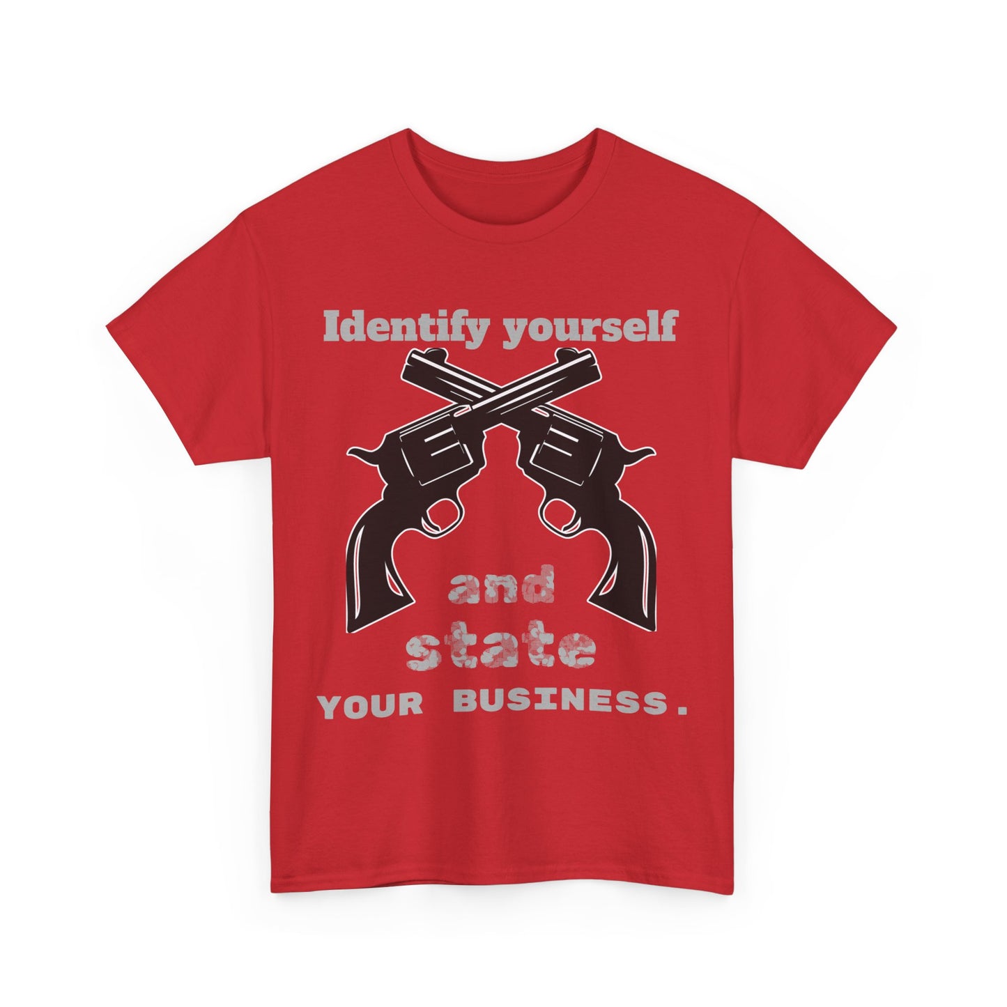 Unisex thick t-shirt - identify