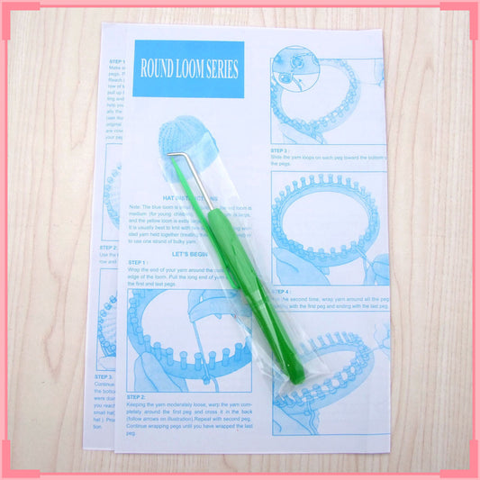 Set round castle knitting device hat simple knitting tool käsityöpaketti kutomiseet apuväline