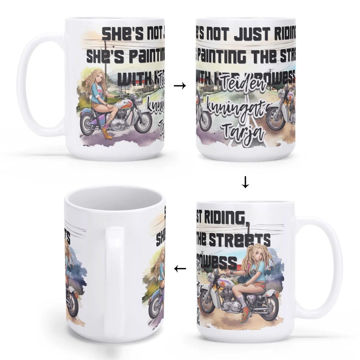 HELLLIVE muki from Lieto - Shebiker + omat kuva ja nimet