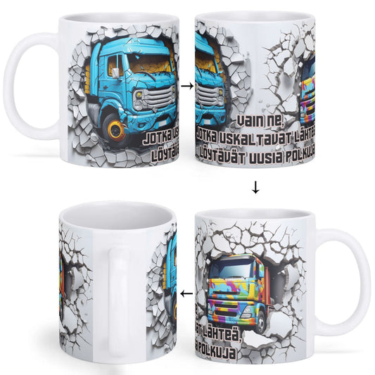 HELLLIVE muki  from Lieto - betoniseinä + oma kuva muki