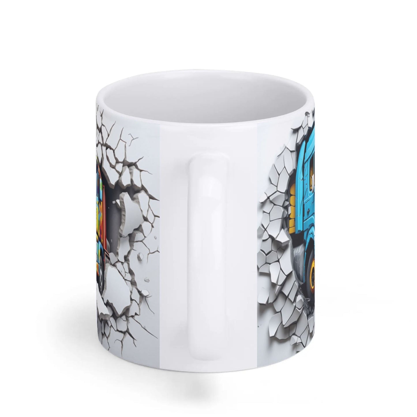 HELLLIVE muki from Lieto - betoniseinä + oma kuva muki