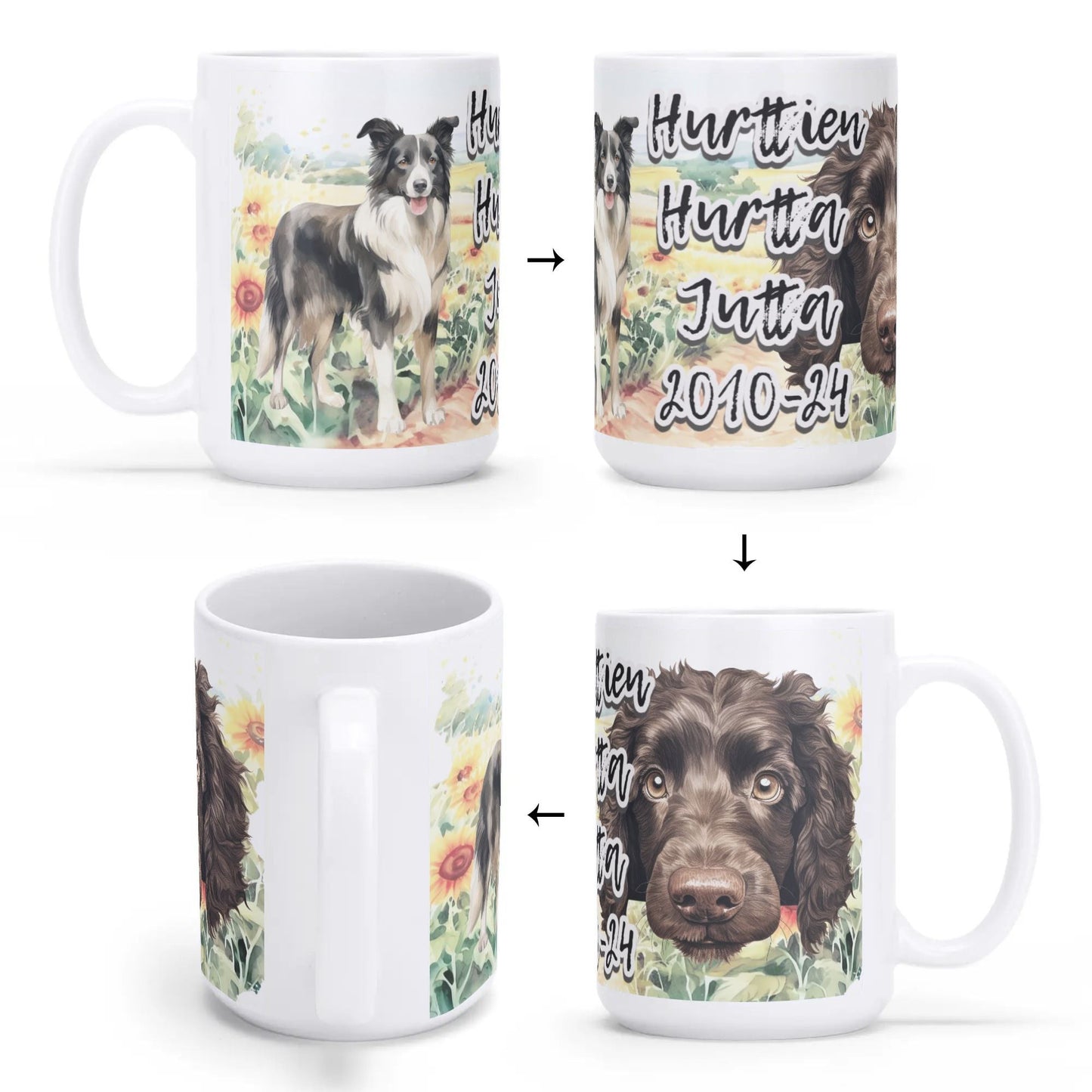 HELLLIVE muki from Lieto + kukkaketo - lemmikki ja vaikk sun kuva sekä sun teksti