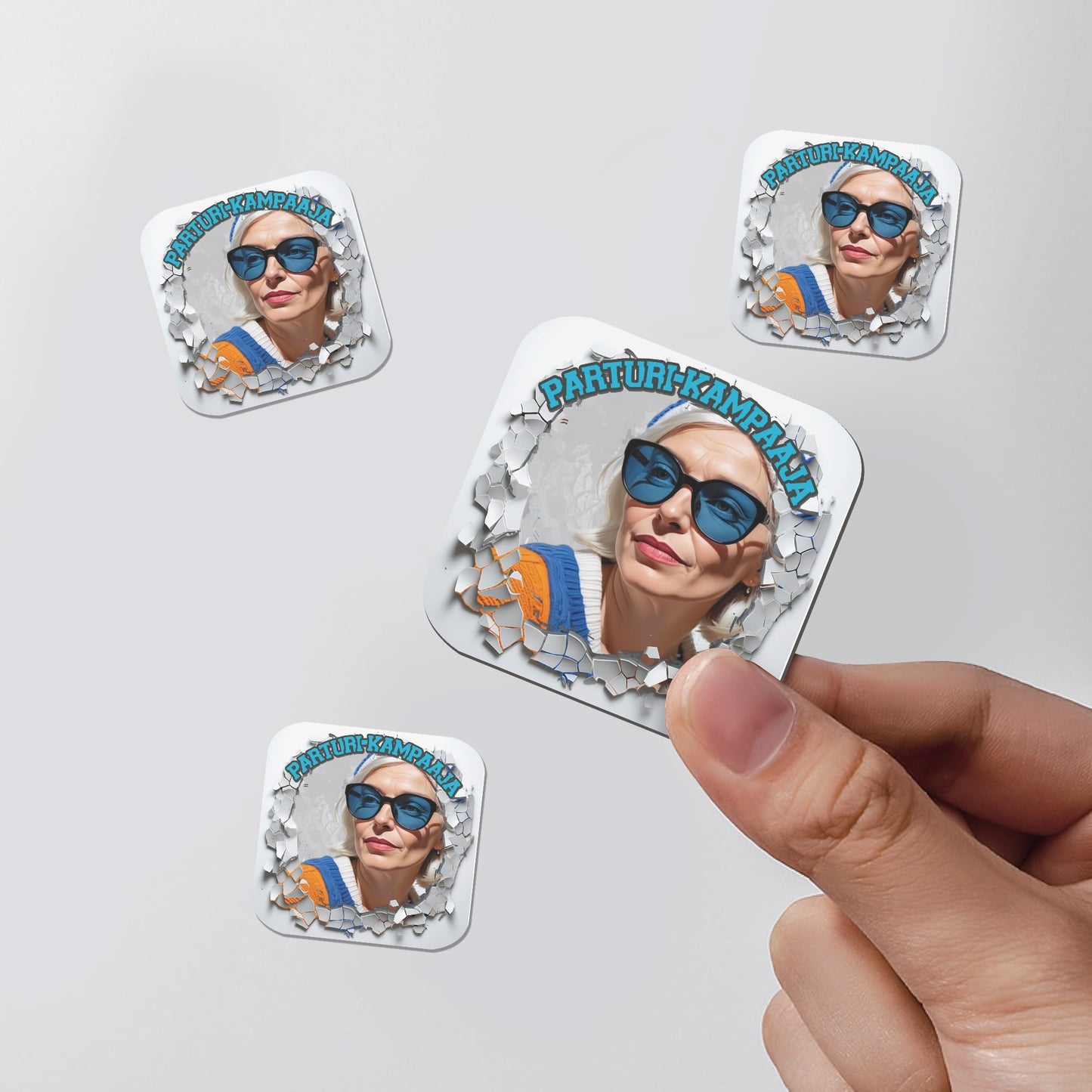 Tuunaa sun jääkaappi – Ny on kova; 4kpl magneettikuvapaketti!