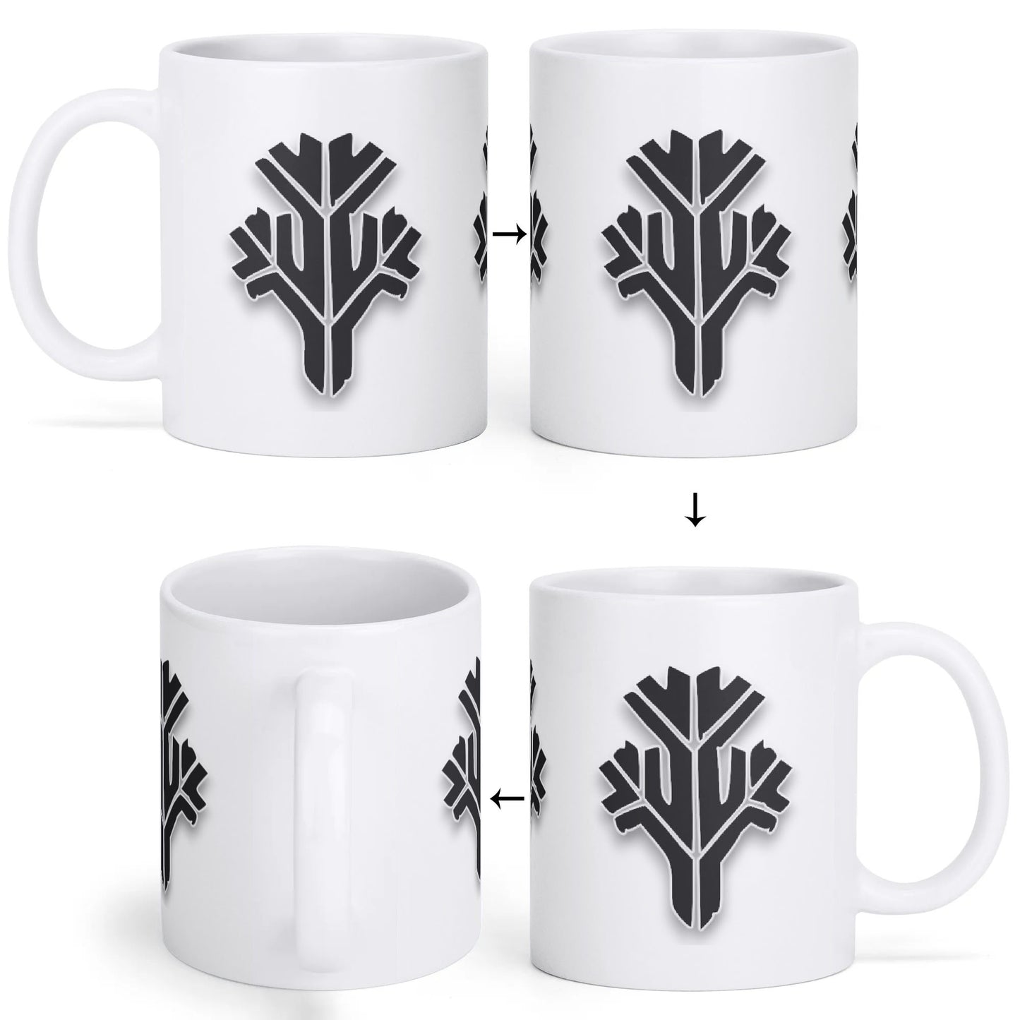 aselajit military suomi valkoinen muki