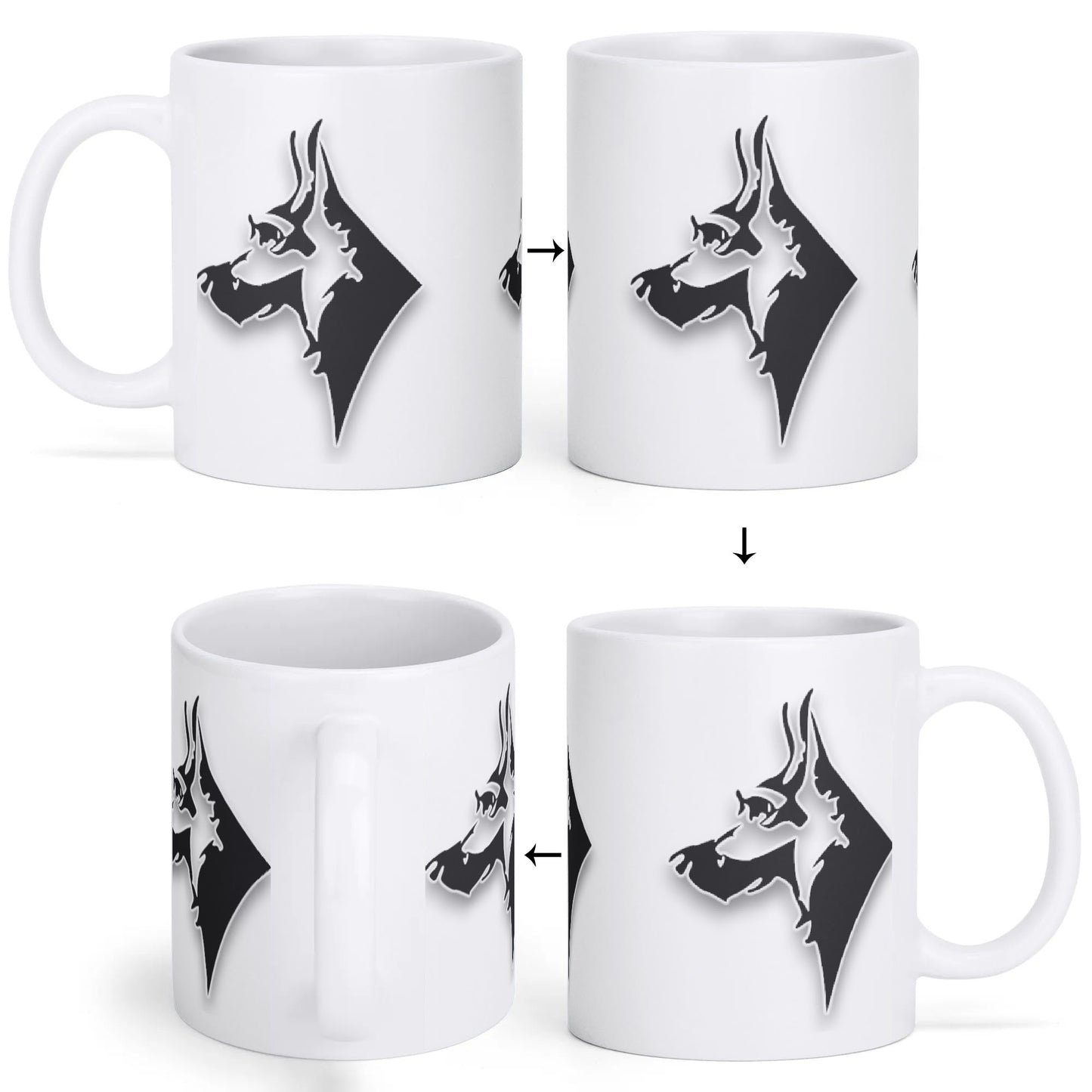 White Coffee Mug