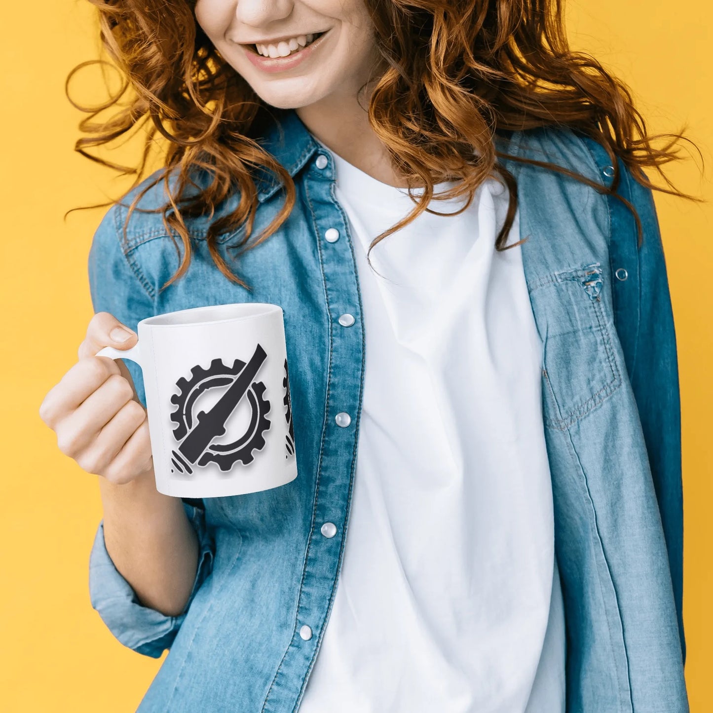 White Coffee Mug