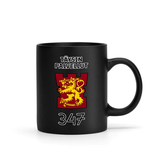 SUOMEN ARMEIJAN ASELAJIT, Intti, musta muki, MILITARY suomi, muki,