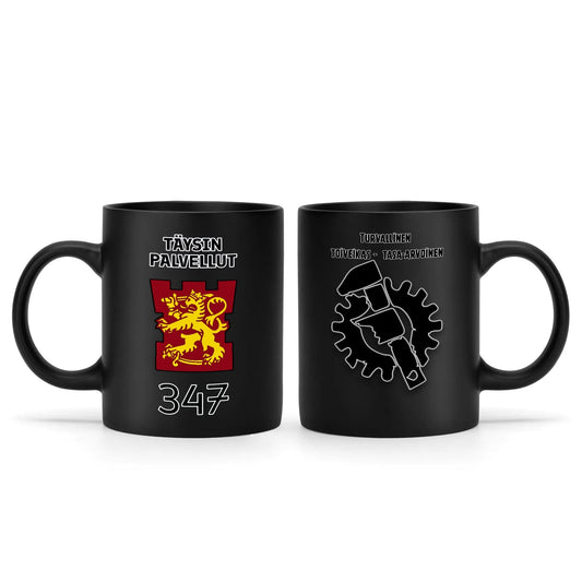 SUOMEN ARMEIJAN ASELAJIT, Intti, musta muki, MILITARY suomi, muki,