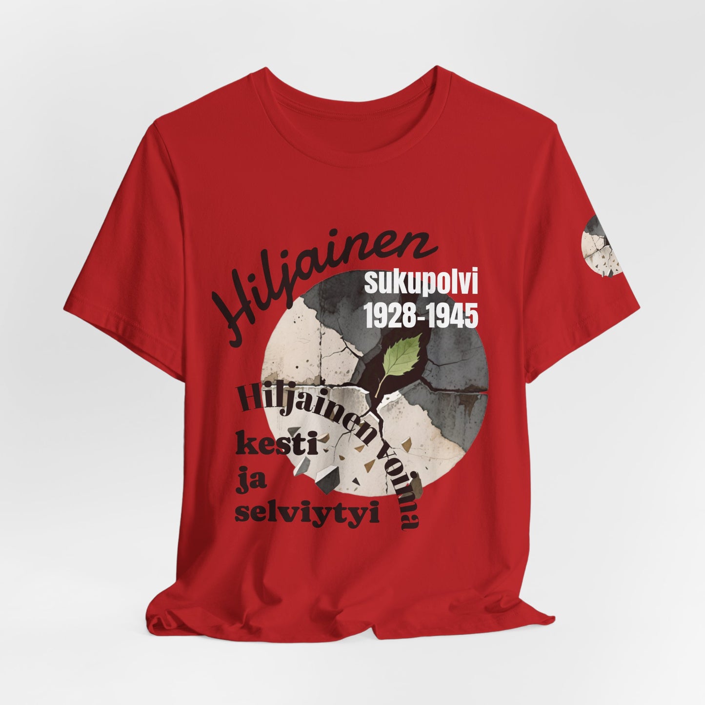 hiljainen sukupolvi silent gen Unisex Jersey Short Sleeve Tee