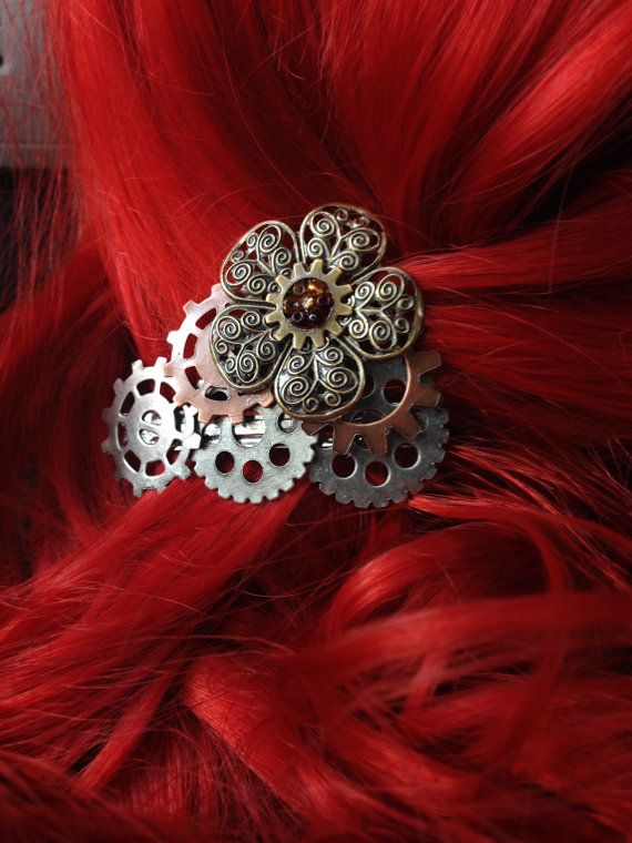 Rannekello hiuskoristeet vintage steampunk
