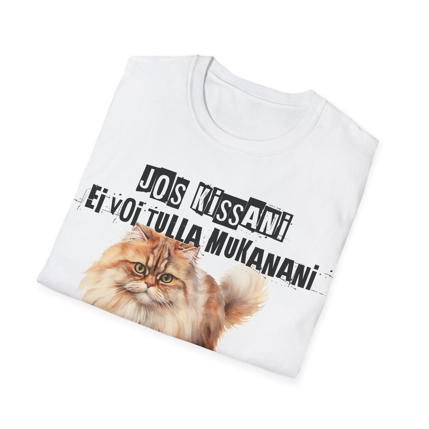 T-Paita - jos kissani ei voi tulla, minä en tule, persialainen persian