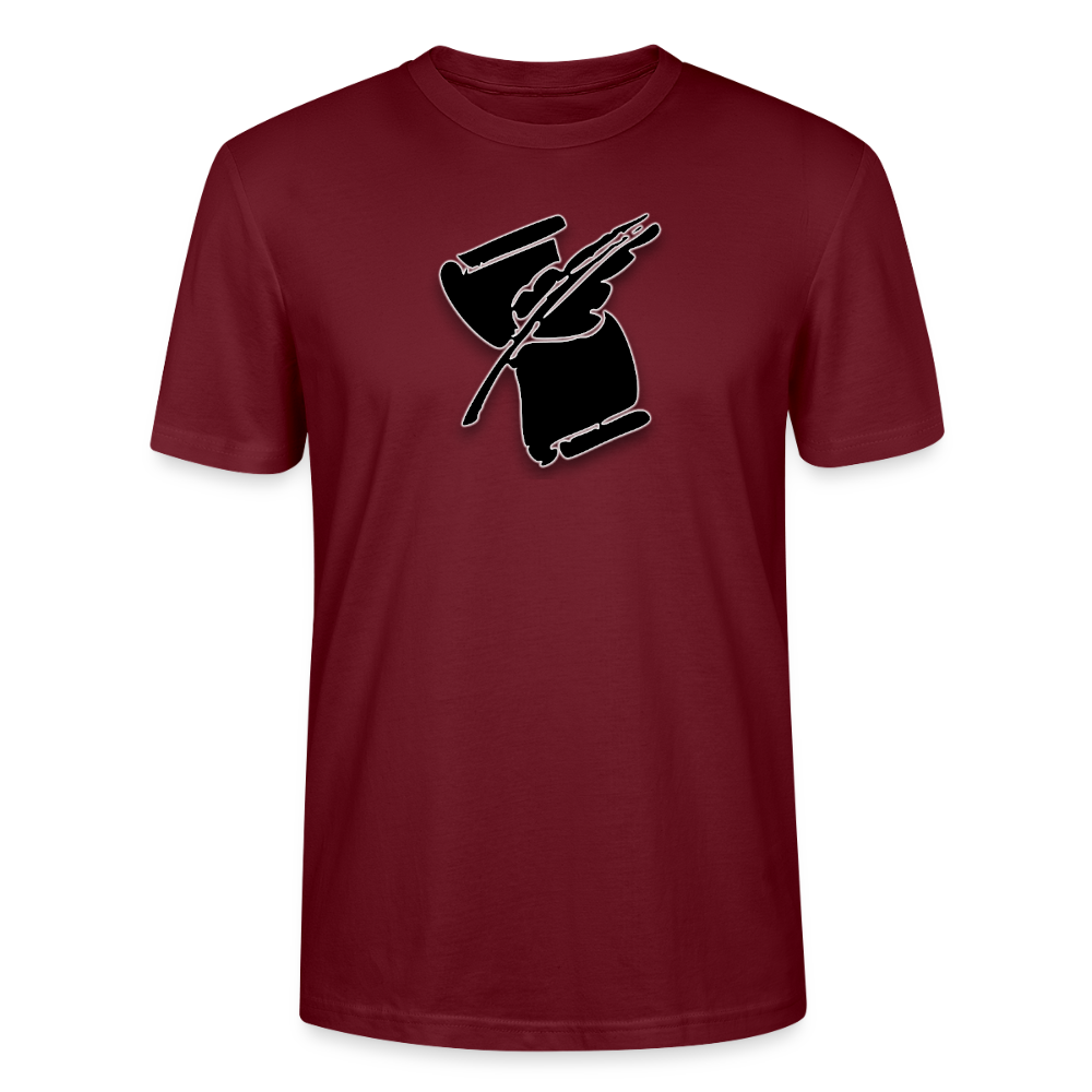 kirjuri Stanley/Stella CRAFTER unisex t-paita - burgundin punainen