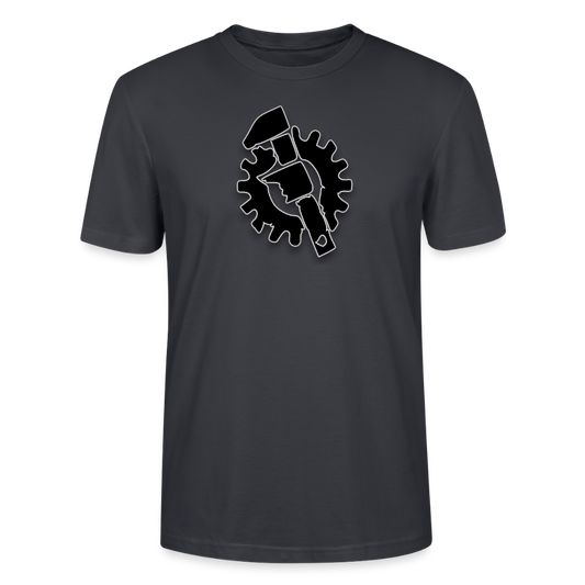 asentaja Stanley/Stella CRAFTER unisex t-paita - tummanharmaansininen