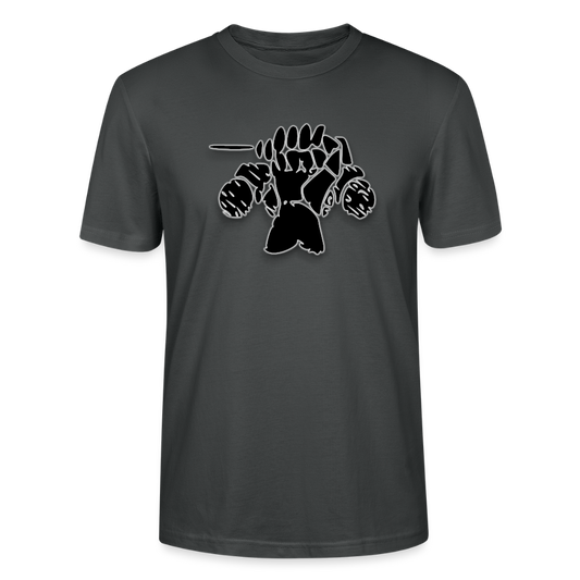 Panssarimies Stanley/Stella CRAFTER unisex t-paita - hiilenharmaa