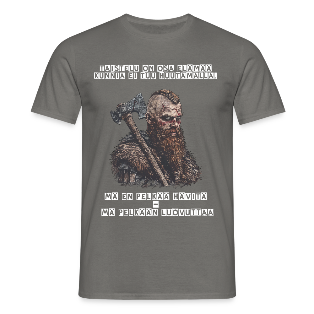 Miesten t-paita - viikinki - grafiitinharmaa