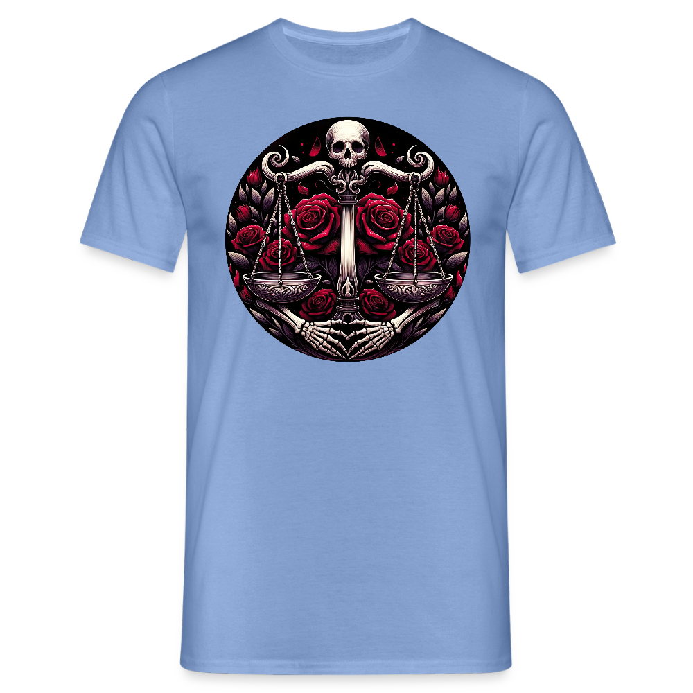 vaaka Miesten t-paita - carolina blue