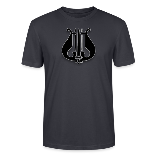 Soittaja - Suomen armeijan sävelten mestari pukeutumisessa - Stanley/Stella CRAFTER unisex t-paita - tummanharmaansininen