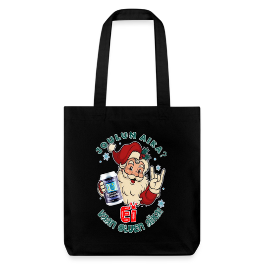 Stanley/Stella heavyweight kierrätetty kangaskassi - musta