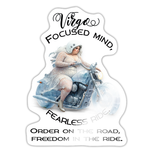 focused mind neitsyt – Biker-versio Tarra - valkoinen kiiltävä