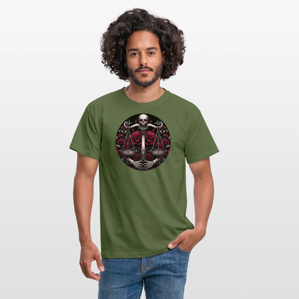 vaaka Miesten t-paita - armeijanvihreä