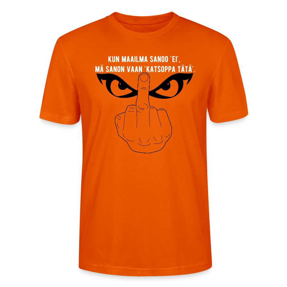 Stanley/Stella CRAFTER unisex t-paita Keskisormi - syvän oranssi