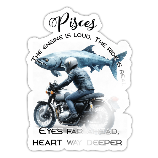 KALAT HOROSKOOPPI BIKER  Tarra - valkoinen kiiltävä