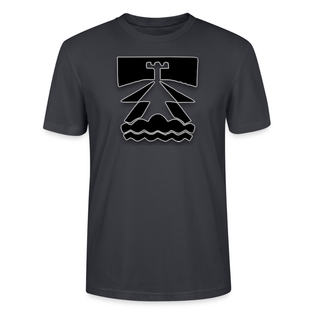 Ilmavalvontamies Stanley/Stella CRAFTER unisex t-paita - tummanharmaansininen