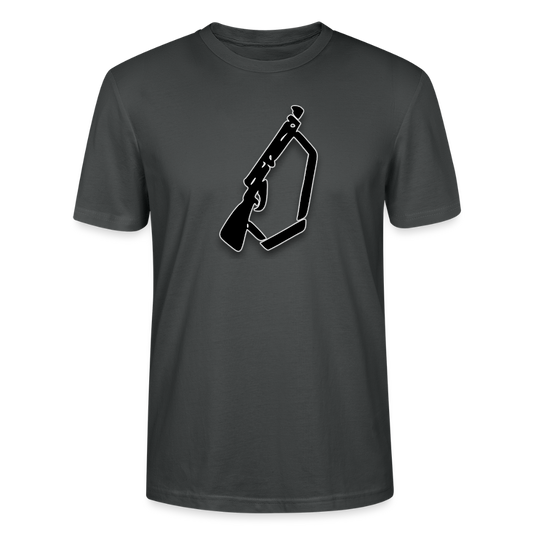 jääräri Stanley/Stella CRAFTER unisex t-paita - hiilenharmaa