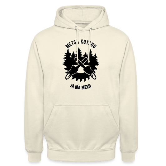 Huppari ”unisex” metsä kutsuu ja mä meen - vaniljapirtelö