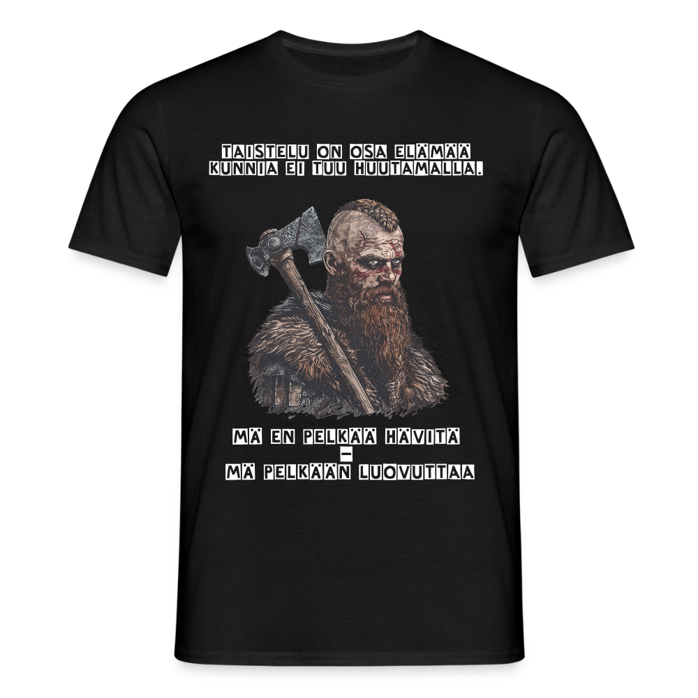 Miesten t-paita - viikinki - musta
