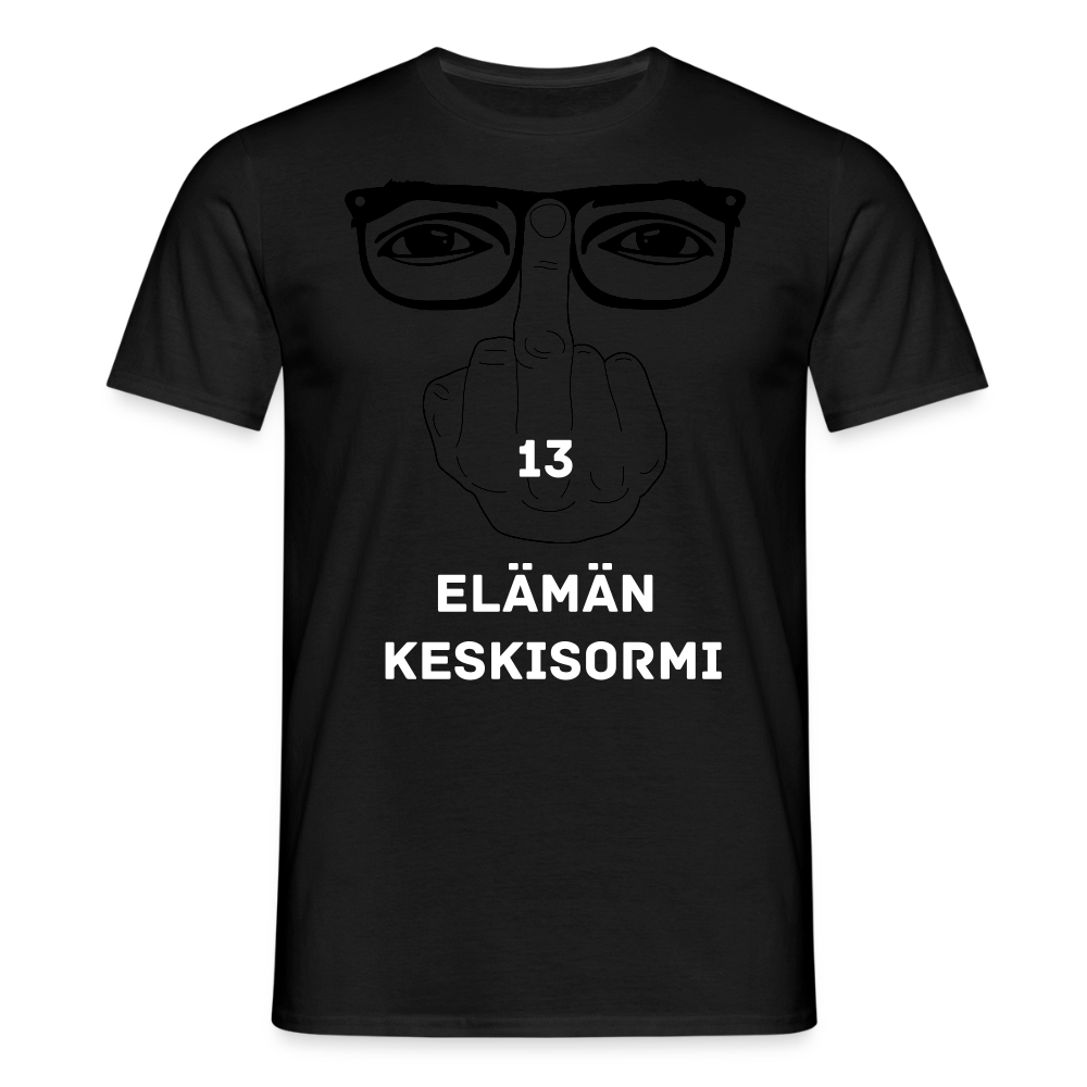 Miesten t-paita 13 - musta