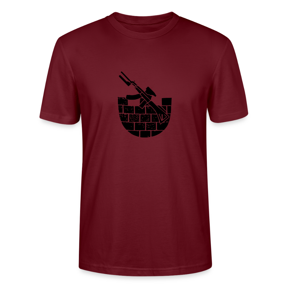 Kaupunkijääkäri Stanley/Stella CRAFTER unisex t-paita - burgundin punainen